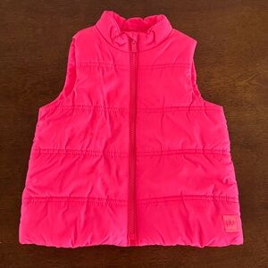 Gap Kids Pink Puffer Vest